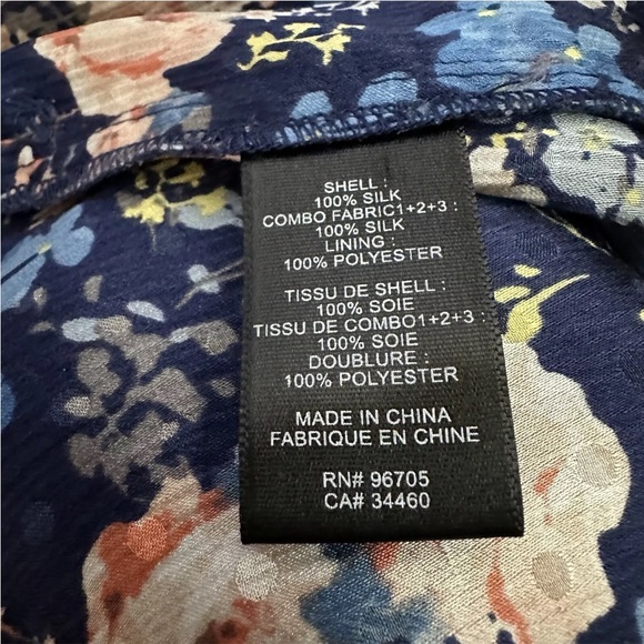 Rebecca Taylor Gigi Floral Silk Mini Dress size 0 - Picture 14 of 15